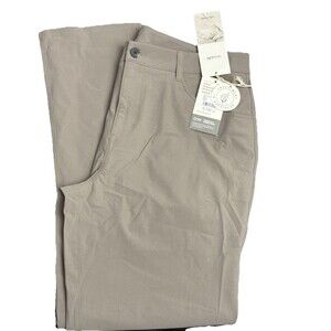 Vuori Men's Meta Pants Short Inseam 30” Size 33” Large Mocha Gray New $128